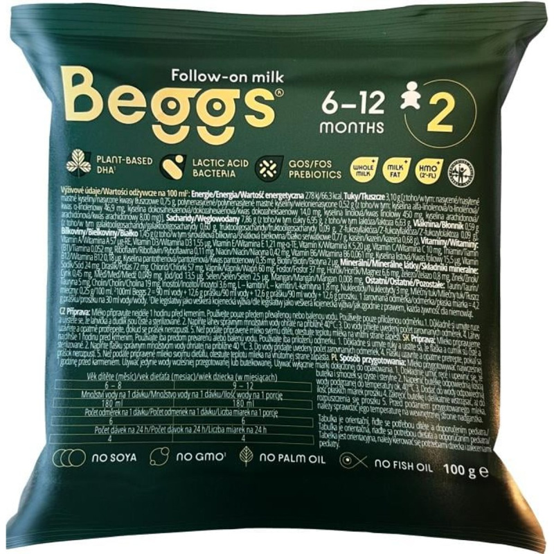 Beggs Pokračovací mléko 2
