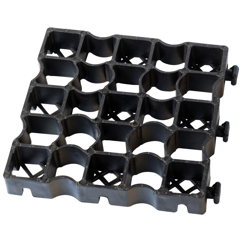 Dlaždice zatravňovací drenážní Retek STRONG černá 333×333×50 mm