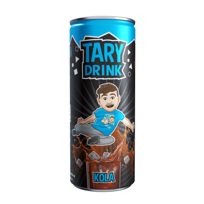 TARY DRINK s příchutí koly, 250 ml