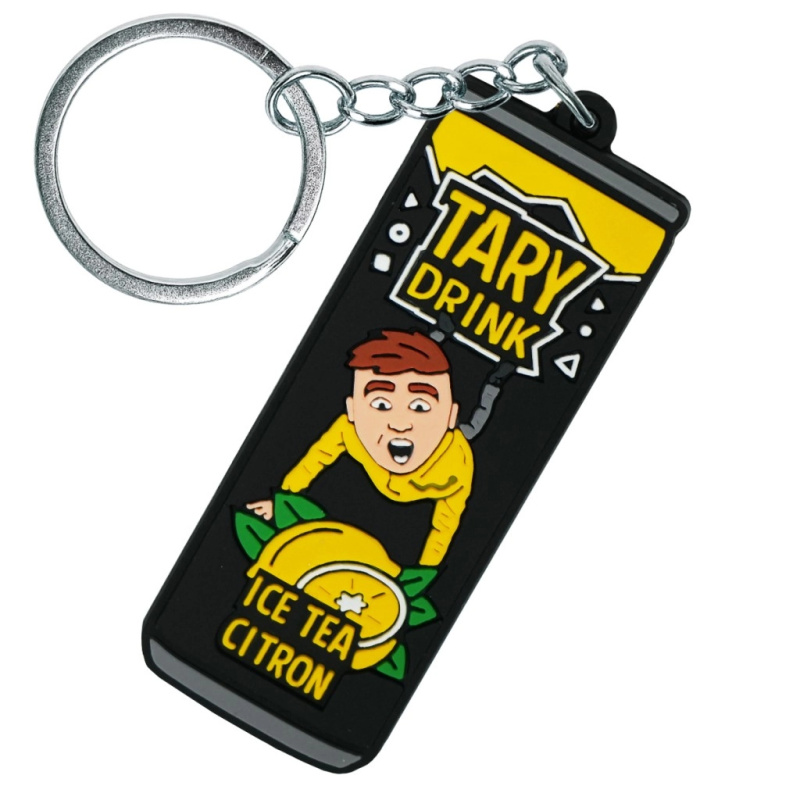 Přívěšek klíčenka - design Tary drink citron