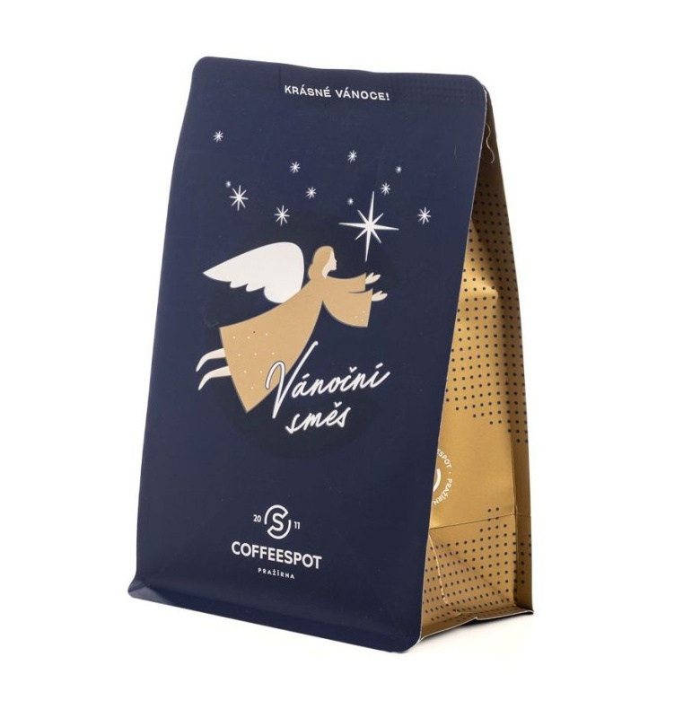 Coffeespot Vánoční směs zrnková káva 250 g