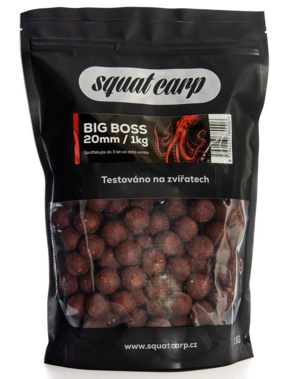 Squat carp boilies big boss - 5 kg 24 mm