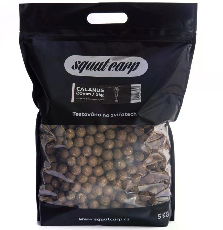 Squat carp boilies calanus - 5 kg 24 mm