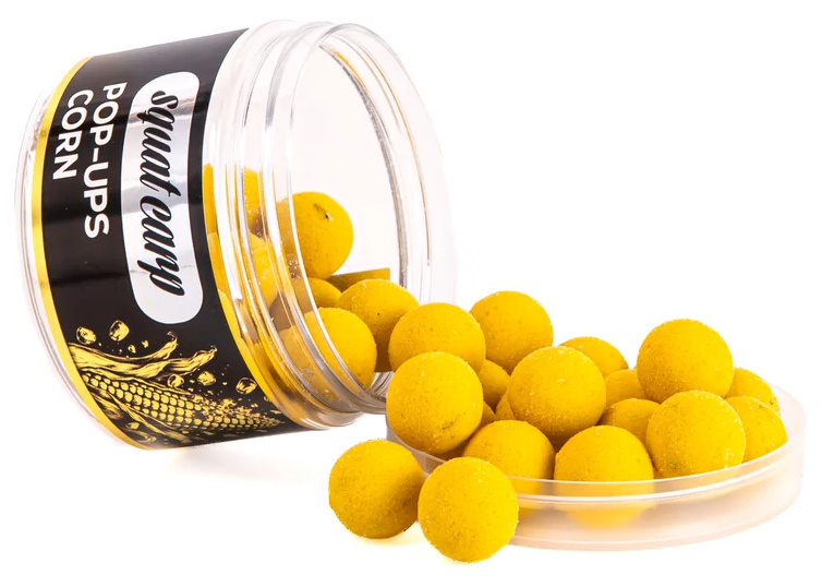 Squat carp plovoucí boilies pop-up corn 60 g - 16 mm