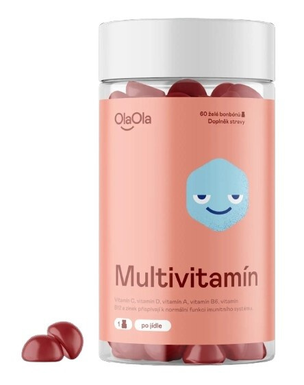 OlaOla Multivitamín 60 želé bonbónů