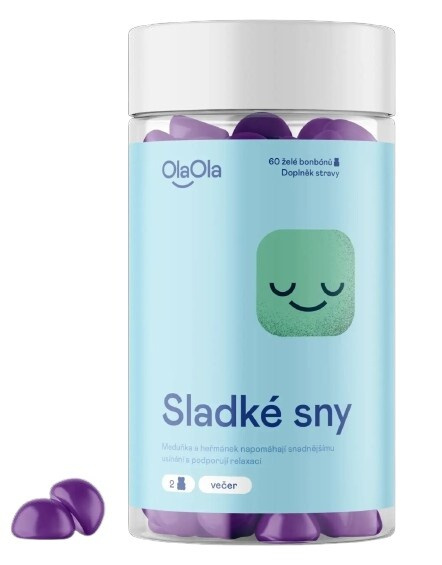 OlaOla Podpora hlubokého spánku 60 želé bonbonů