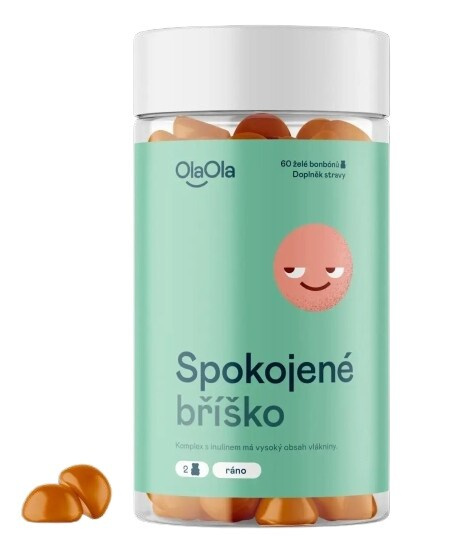 OlaOla Podpora správného zažívání 60 želé bonbonů