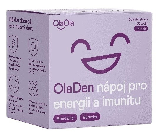 OlaOla OlaDen nápoj pro energii a imunitu 30 ks
