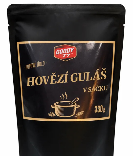 Goody 77 hovězí guláš v sáčku 330 g