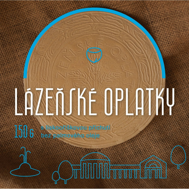 Morient Lázeňské oplatky s lískooříškovou příchutí