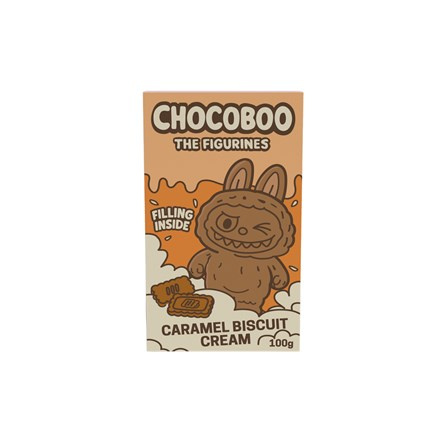 Chocoboo Čokoládová figurka Caramel Biscuit Cream