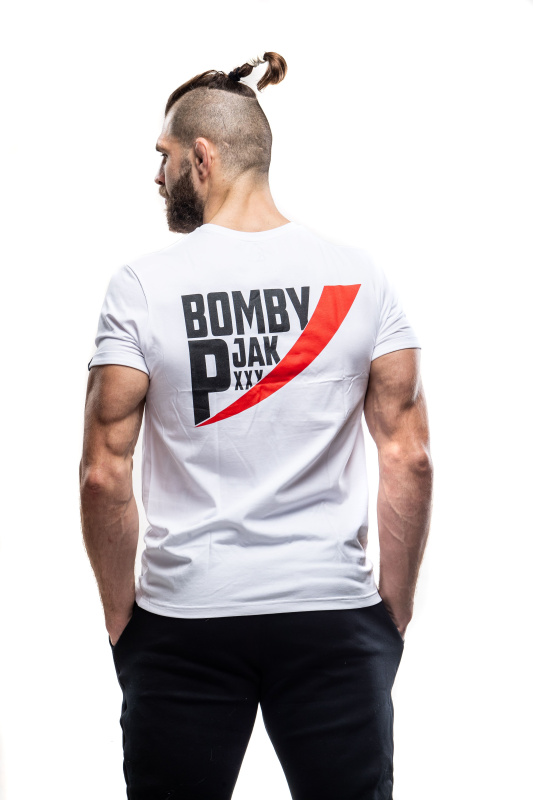 Tričko Bomby (Bílé) BJP Velikost: 3XL