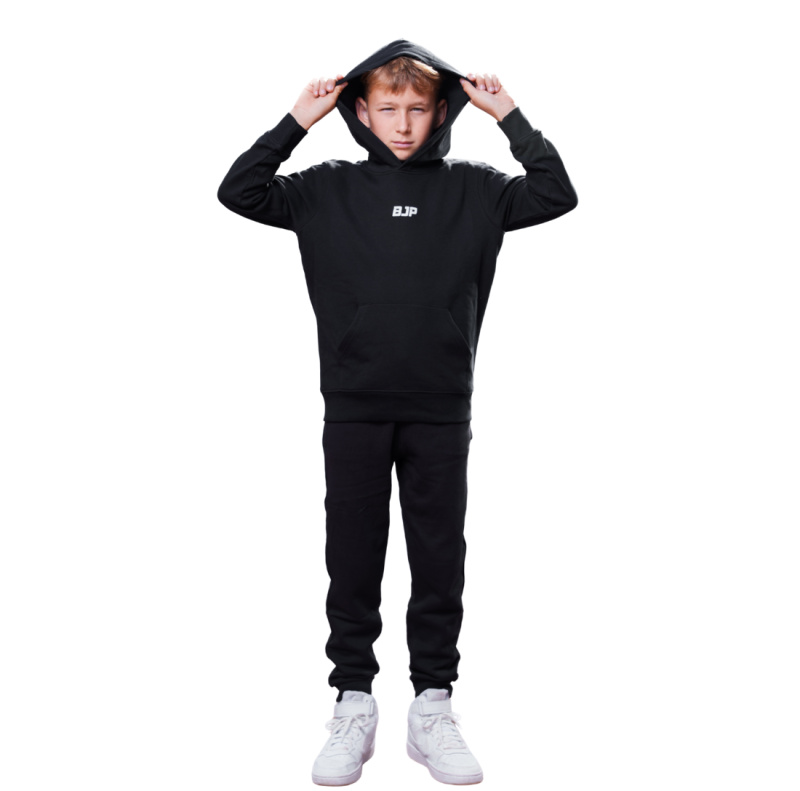 BJP Dětská Mikina Basic, Černá Výška a věk: 134-146 cm (9-11 let)