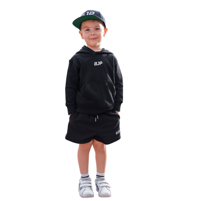 BJP Dětské Kraťasy Basic, Černá Výška a věk: 110-116 cm (5-6 let)