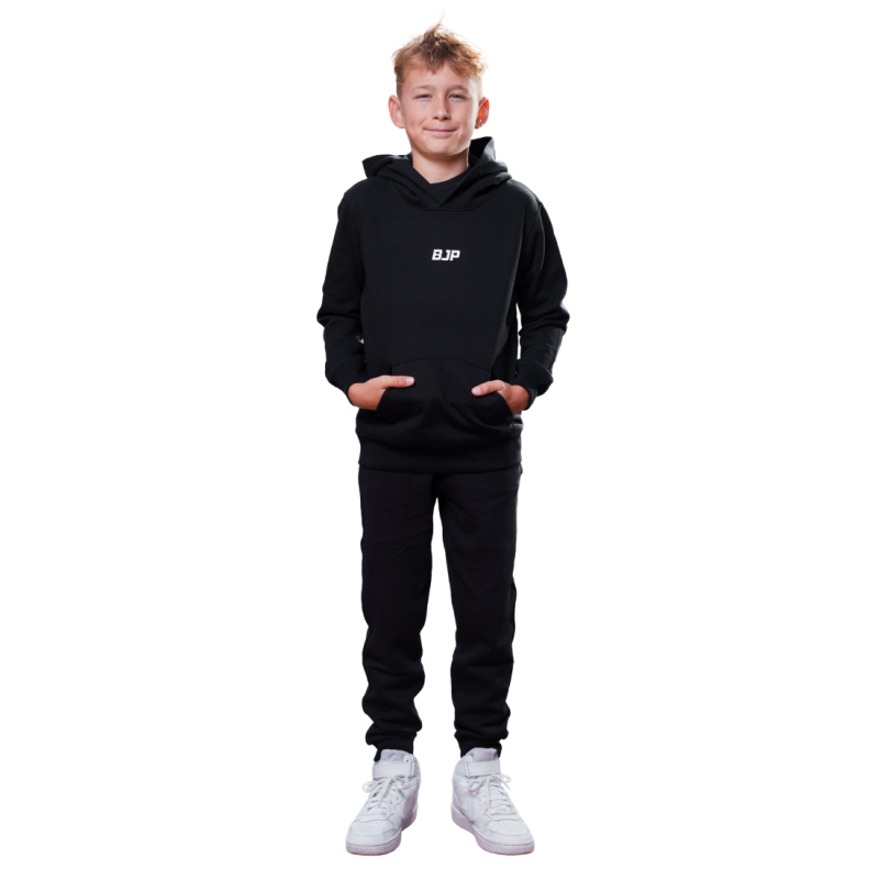 BJP Dětské Tepláky Basic, Černá Výška a věk: 152-162 cm (12-13 let)