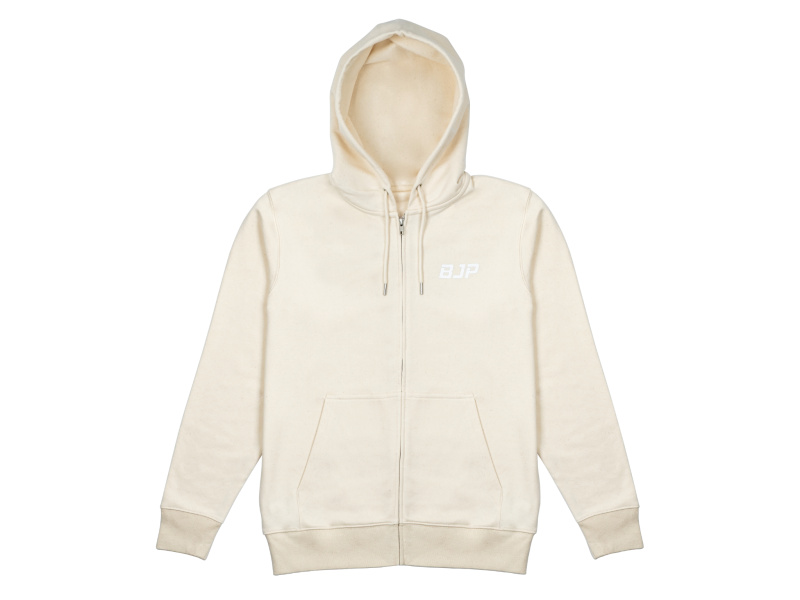 BJP Zip Hoodie Core, Natural Raw Velikost: XL