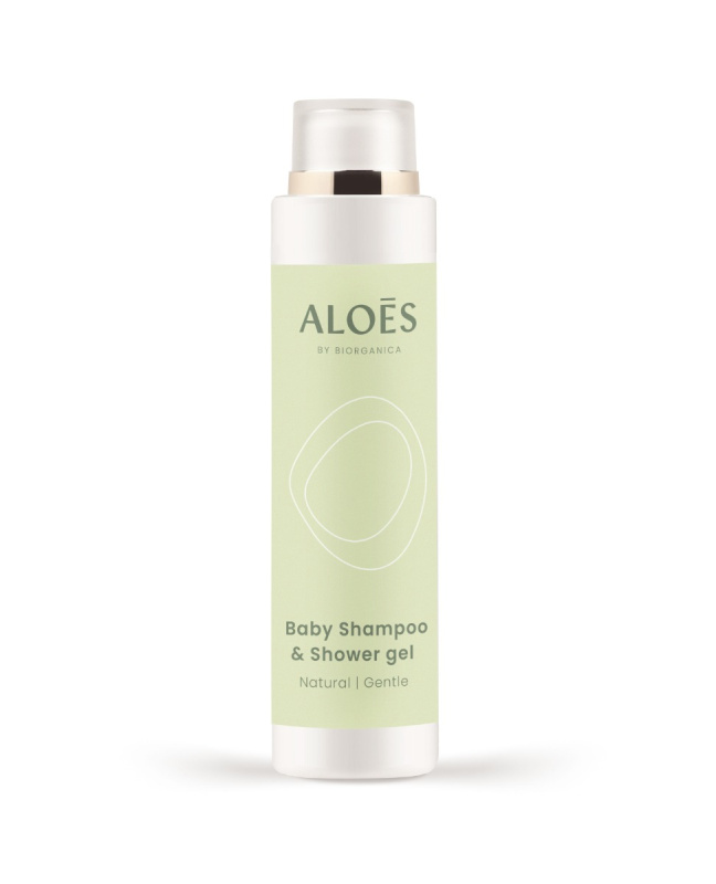 Aloés by Biorganica Baby Shampoo & Shower gel 200 ml