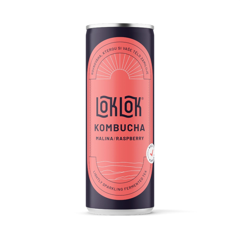 LokLok Kombucha Malina 330 ml