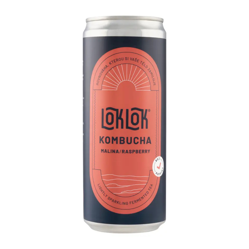 LokLok Kombucha Malina 330 ml