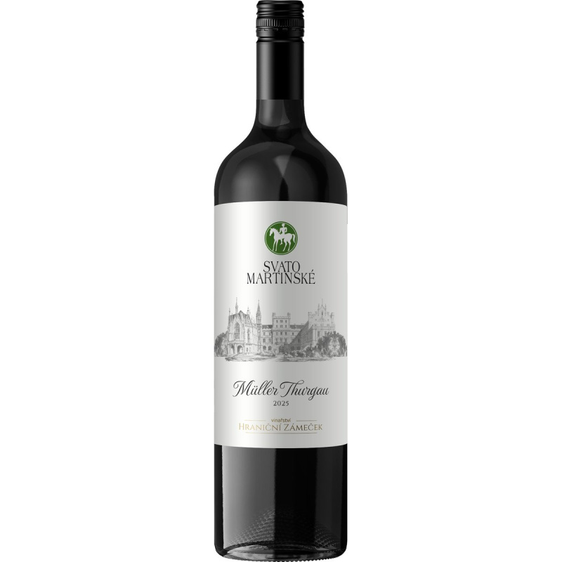 Vinařství Hraniční Zámeček Svatomartinské Modrý Portugal