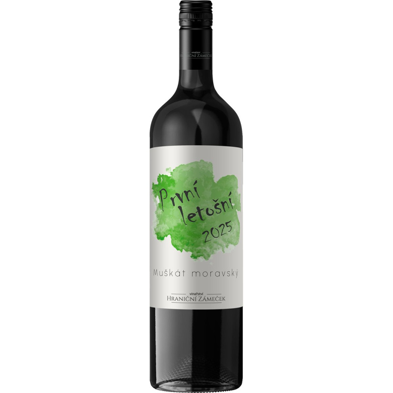 Vinařství Hraniční Zámeček První letošní Muškát moravský