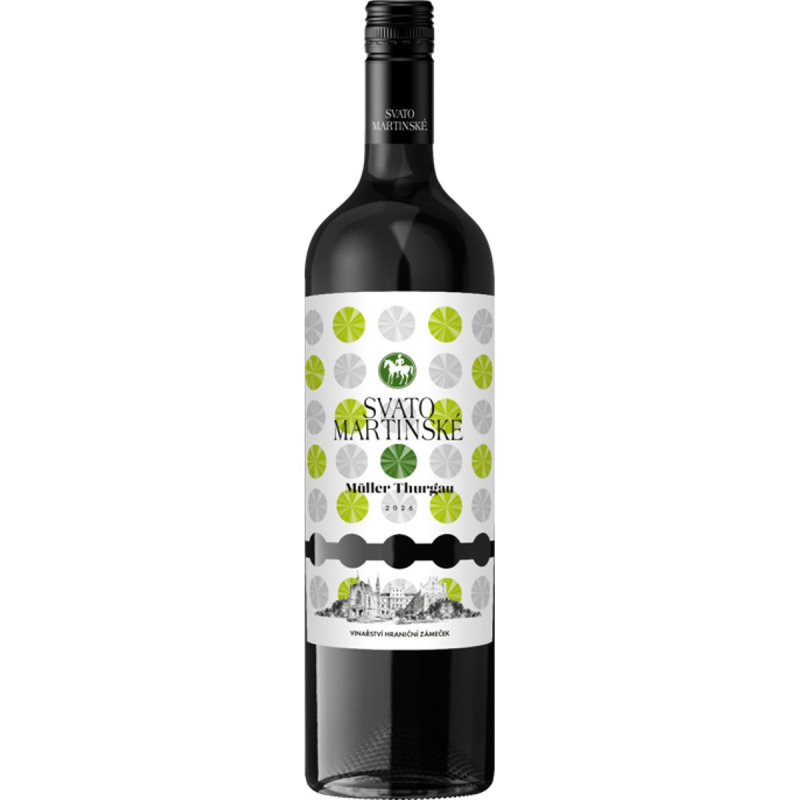 Vinařství Hraniční Zámeček Svatomartinské Müller Thurgau
