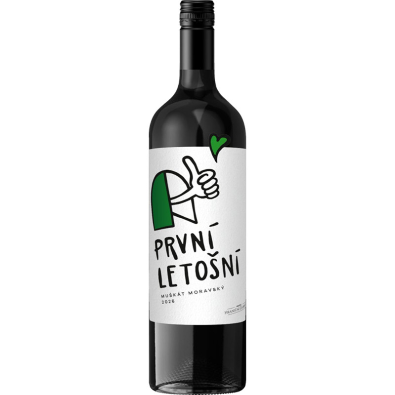 Vinařství Hraniční Zámeček PRVNÍ LETOŠNÍ Muškát Moravský