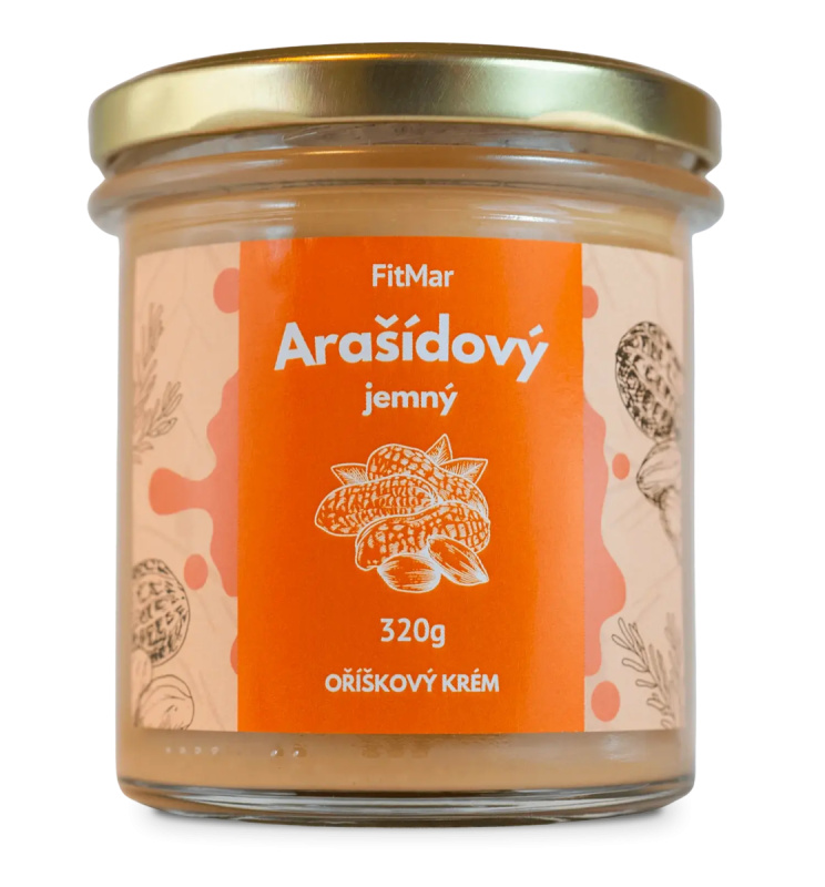 Arašídový jemný krém