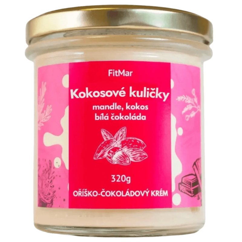 Kokosové kuličky krém