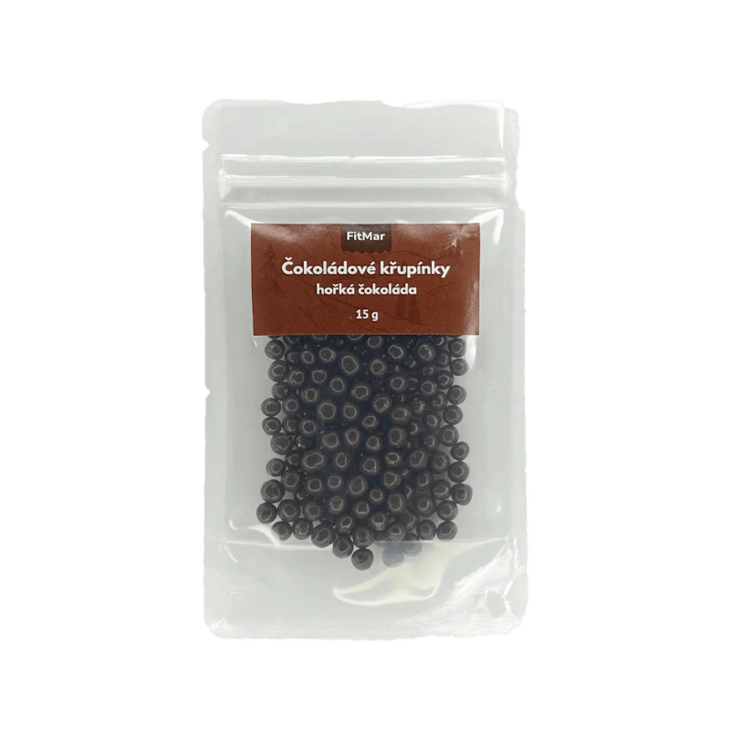 Křupinky do krému - hořká čokoláda 15g