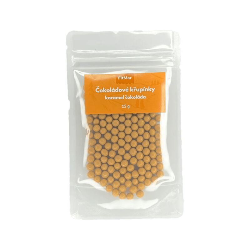 Křupinky do krému - karamelová čokoláda 15g