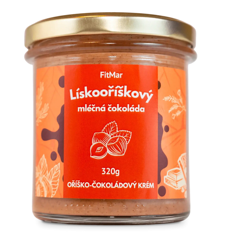 Lískooříškový krém s mléčnou čokoládou