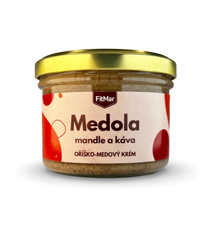 Medola s mandlemi a kávou 220ml