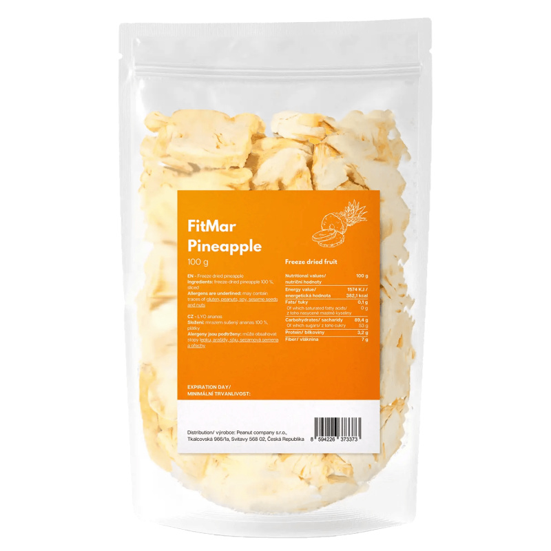 Ananas lyofilizovaný 100g