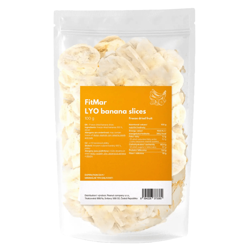 Banán lyofilizovaný 100g