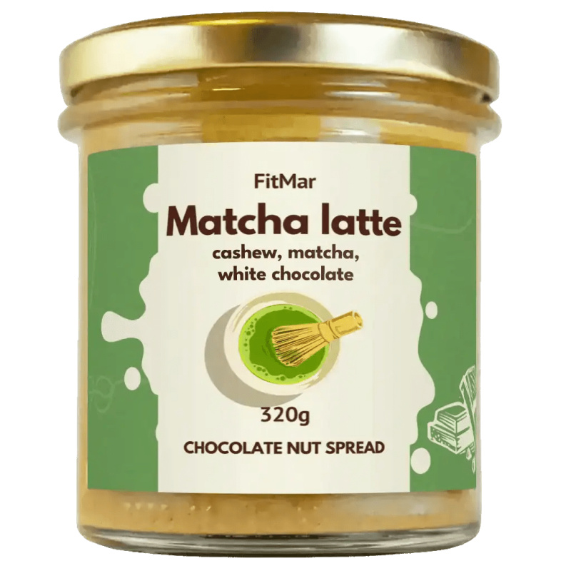 Matcha Latte krém s bílou čokoládou
