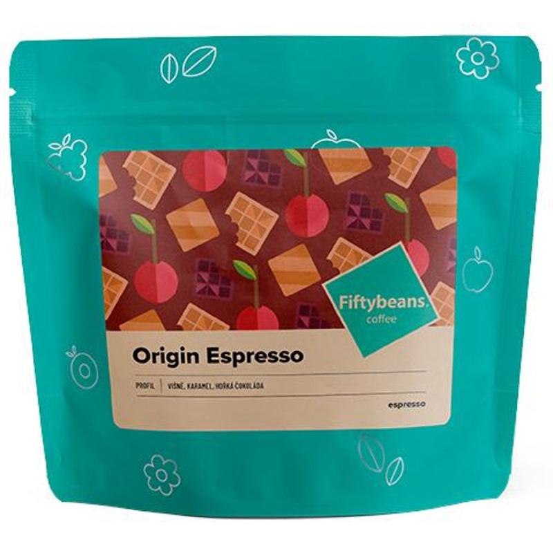 Fiftybeans Origin espresso zrnková káva