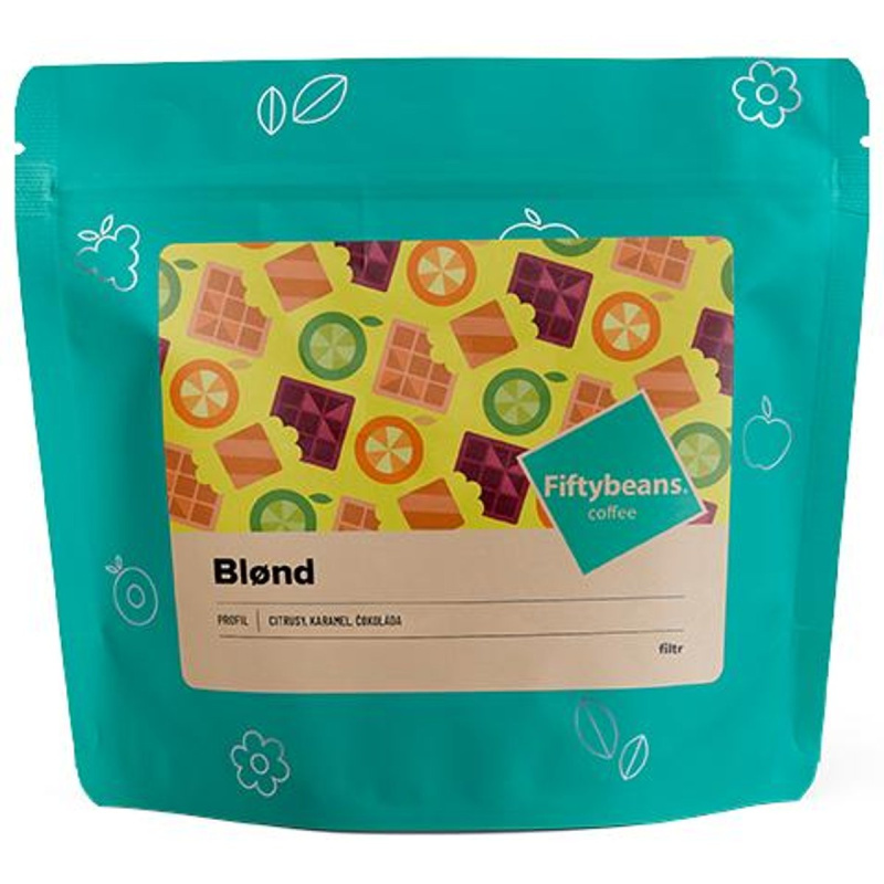 Fiftybeans BLØND filtr zrnková káva