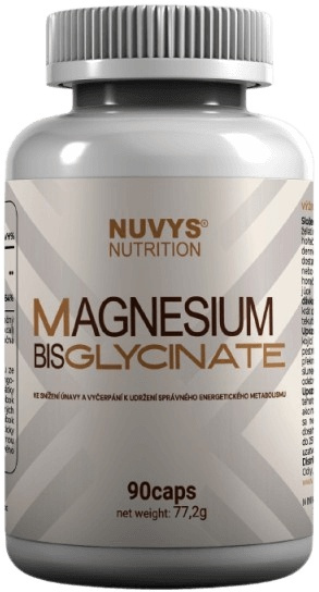 Nuvys Magnesium Bisglycinate 1000mg 90 kapslí