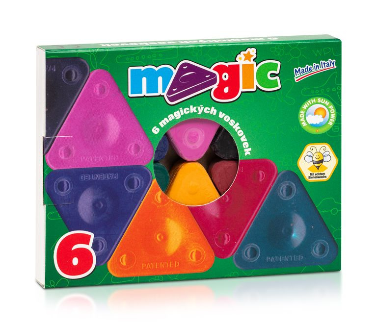 Magická voskovka Mix - 6 ks