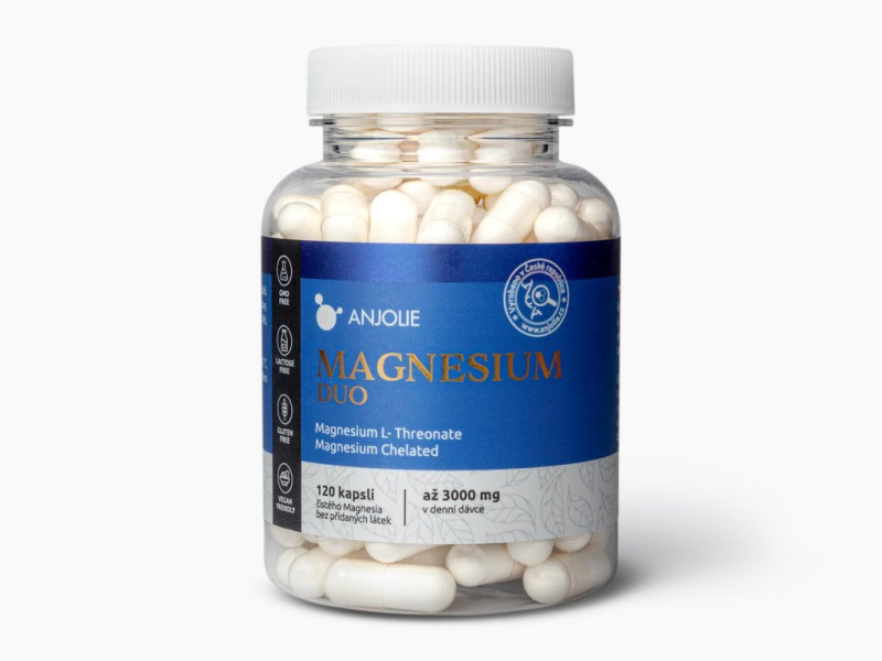 Anjolie Magnesium Duo, 120 kapslí