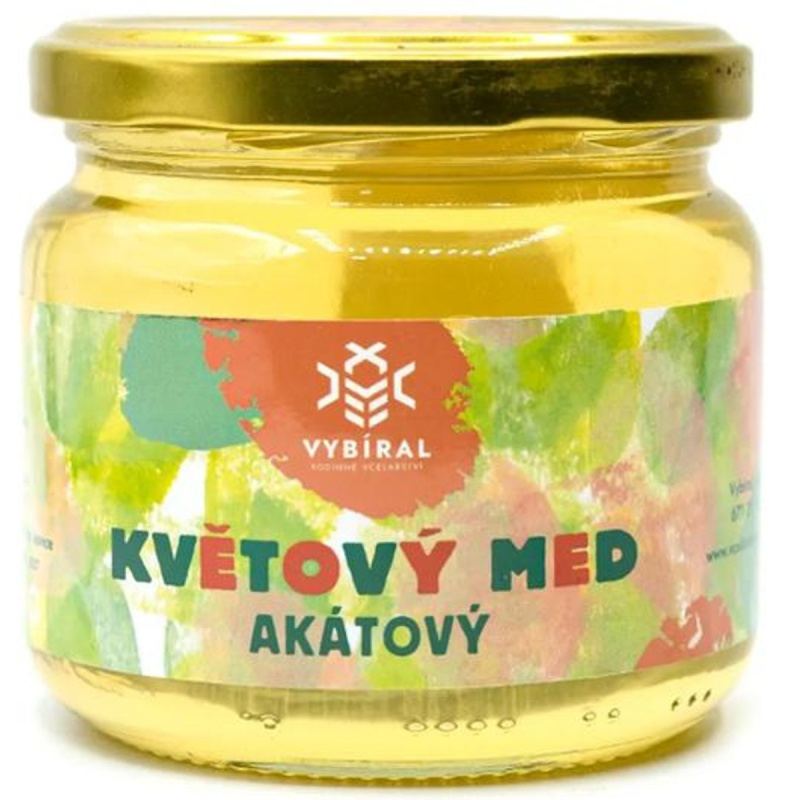 Rodinné včelařství Vybíral Květový med akátový