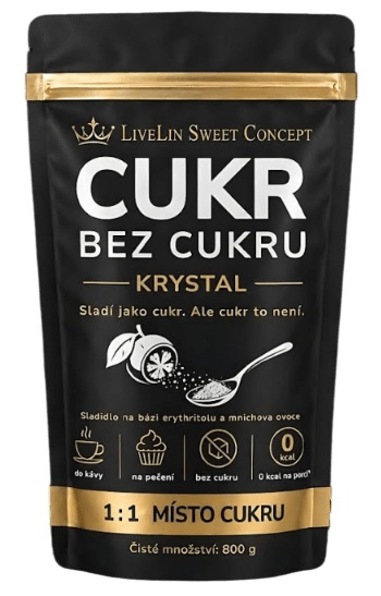 Cukr Bez Cukru Krystal 400 g