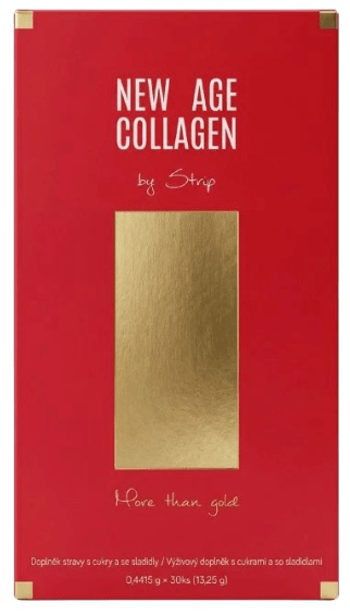 ElementIQ New Age Collagen (Kolagen Vstřebávaný v Ústech) - 30 proužků