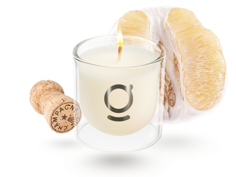 goda Gerna pomelo & šampaňské sójová svíčka 200 g