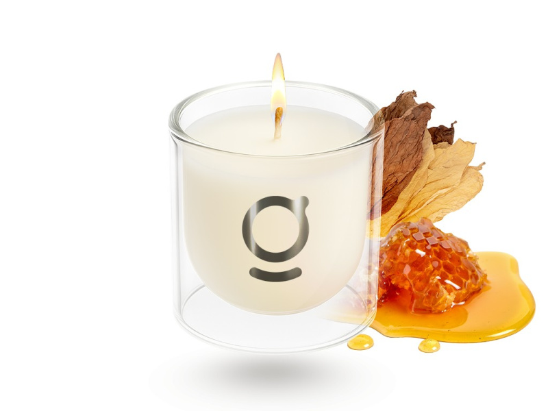 goda Oli tmavý med & tabák sójová svíčka 200 g