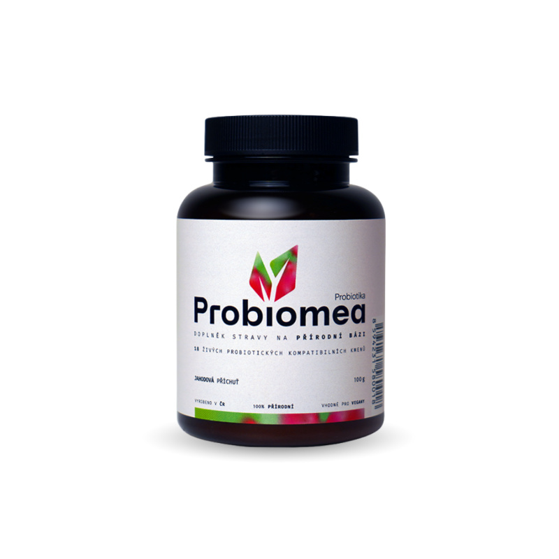Probiomea probiotika s jahodovým aroma