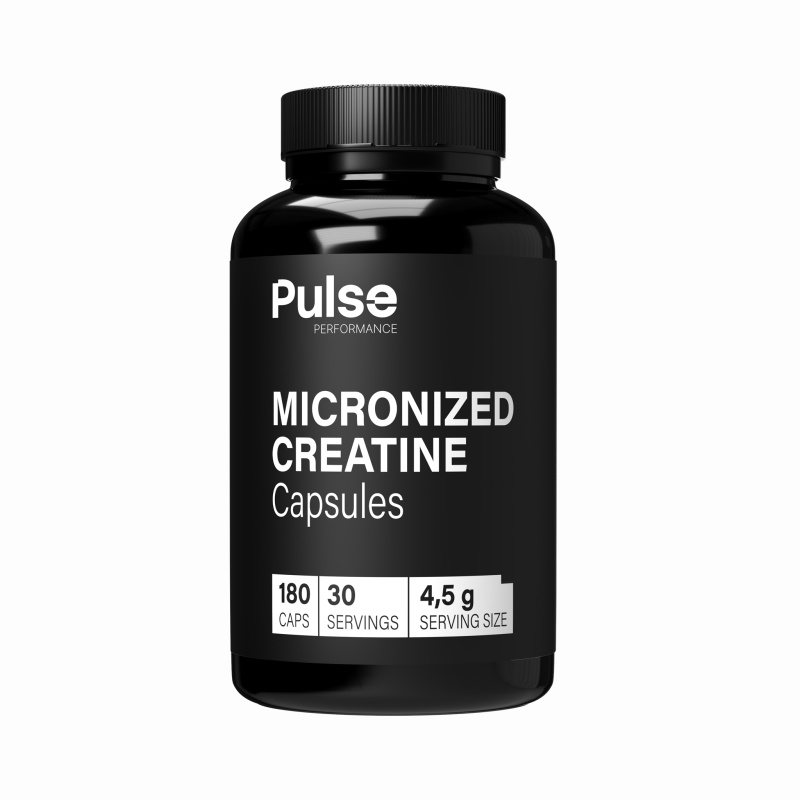 Pulse Performance Micronized Creatine capsules 180