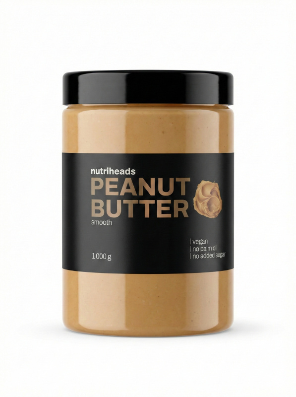 Nutriheads arašídové máslo 1000 g