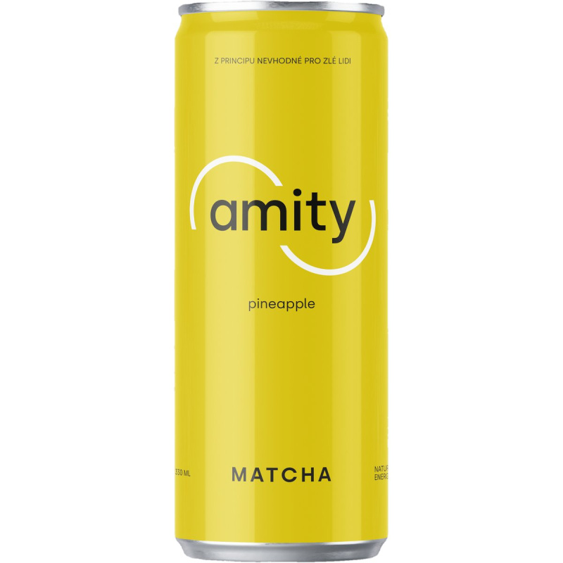 Amity Matcha limonáda s ananasem – plech